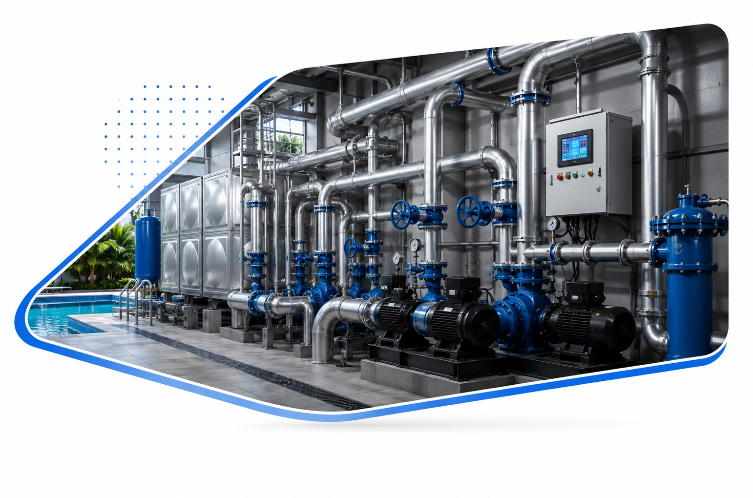 Installation de plomberie sanitaire PLA